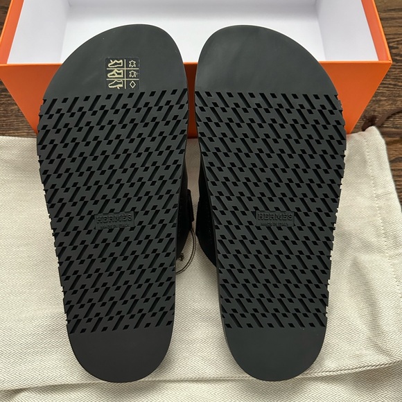 BNIB Hermes Chypre Sandals Women 37 (Brand New) - Picture 3 of 4